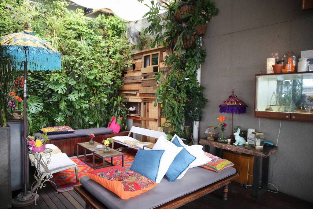 living room bohemian lounge